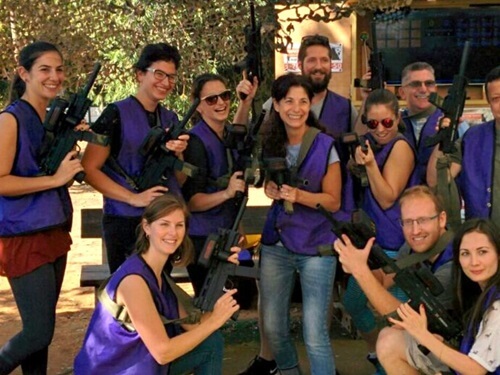 לייזר טאג אדרנלין בשטח